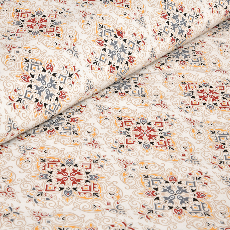 King Size Cotton Bedsheet. 90x108 inch approx. 1 Bedsheet 2 Pillow Covers.